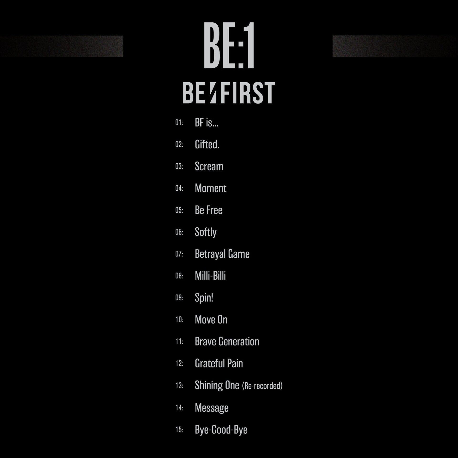 BE:FIRST(ビーファースト)アルバムBE:1リリース決定　新ビジュアルを公開